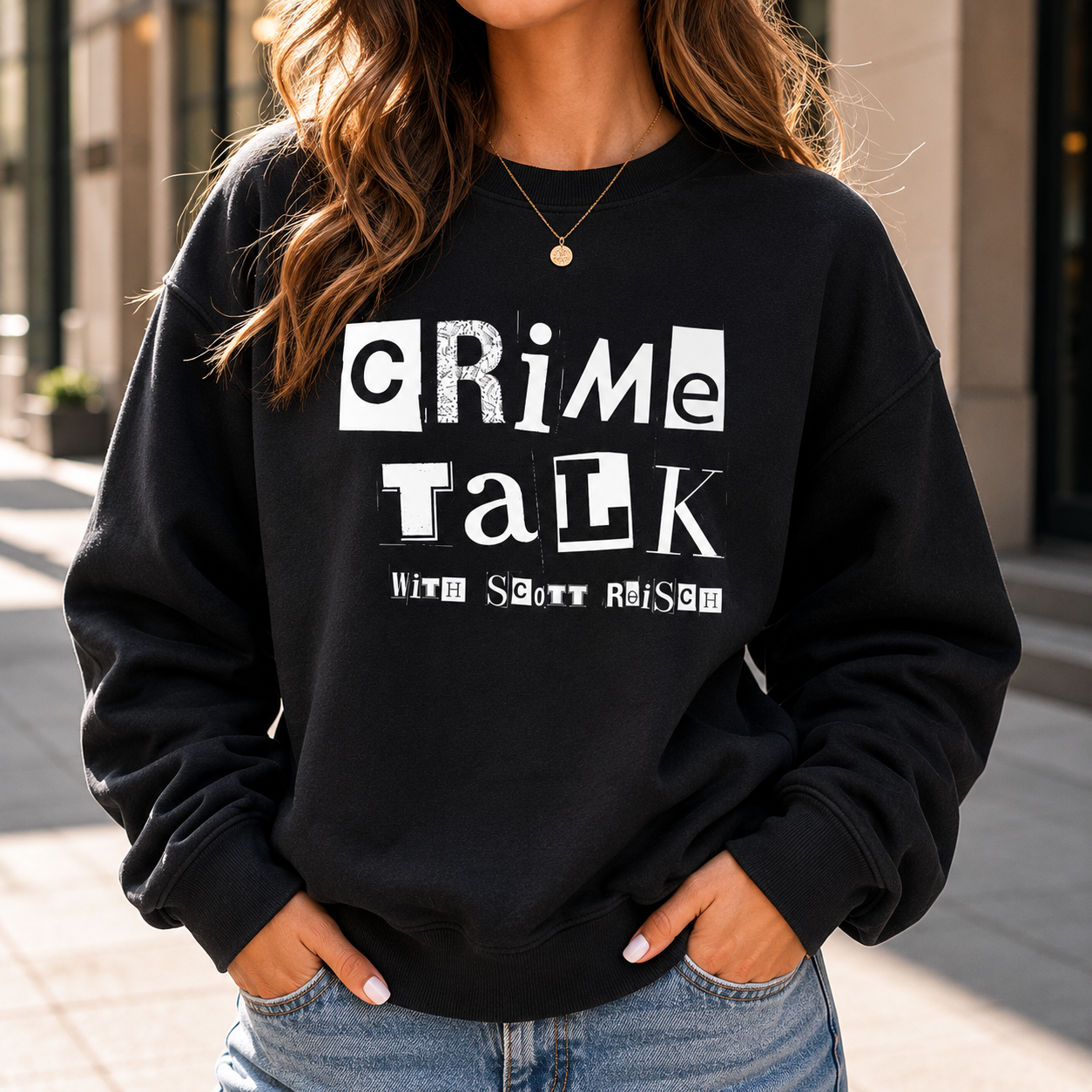 Crime Talk Ransom Crewneck