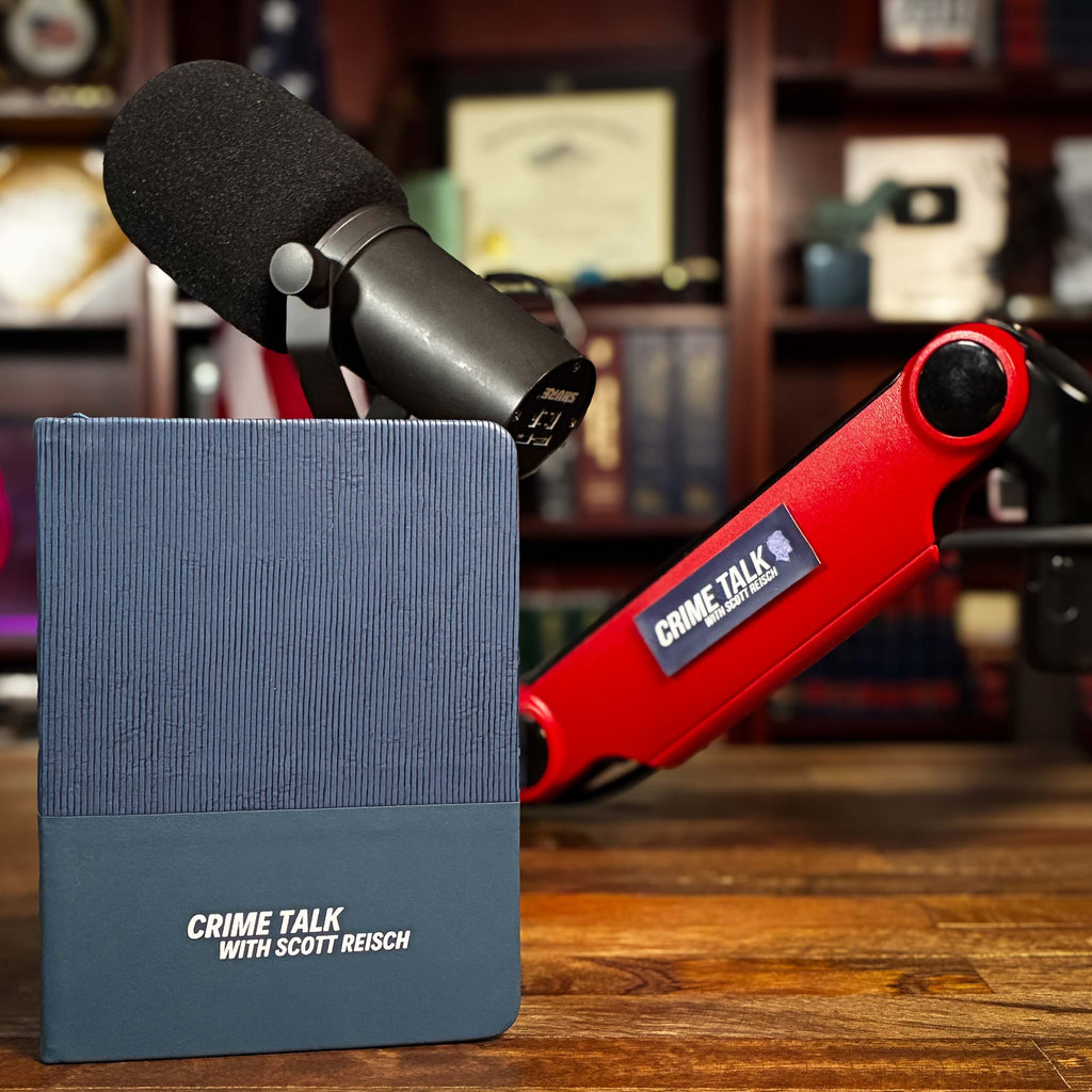 Crime Talk Pocket Notebook with Pen
