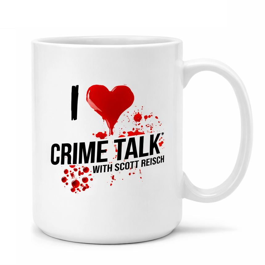 “I ♥ Crime Talk” Mug