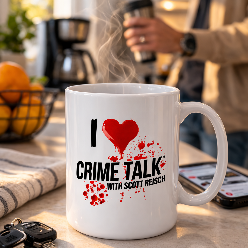 “I ♥ Crime Talk” Mug