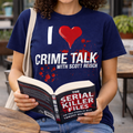 I ♥ Crime Talk Sweatshirt – Classic Edition