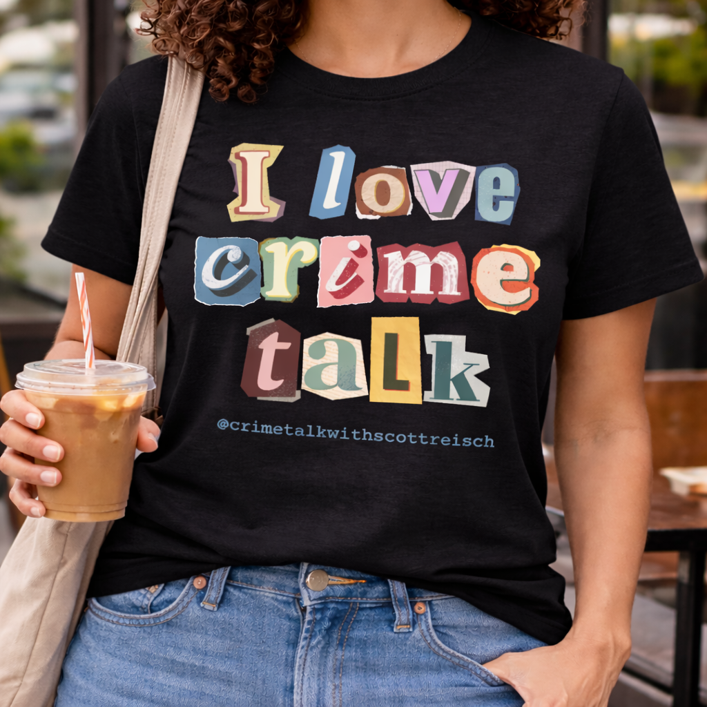 I Love Crime Talk Ransom Note T-Shirt