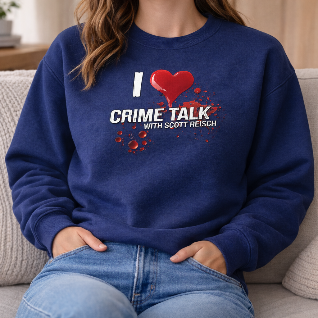 “I ❤️ Crime Talk” Sweatshirt