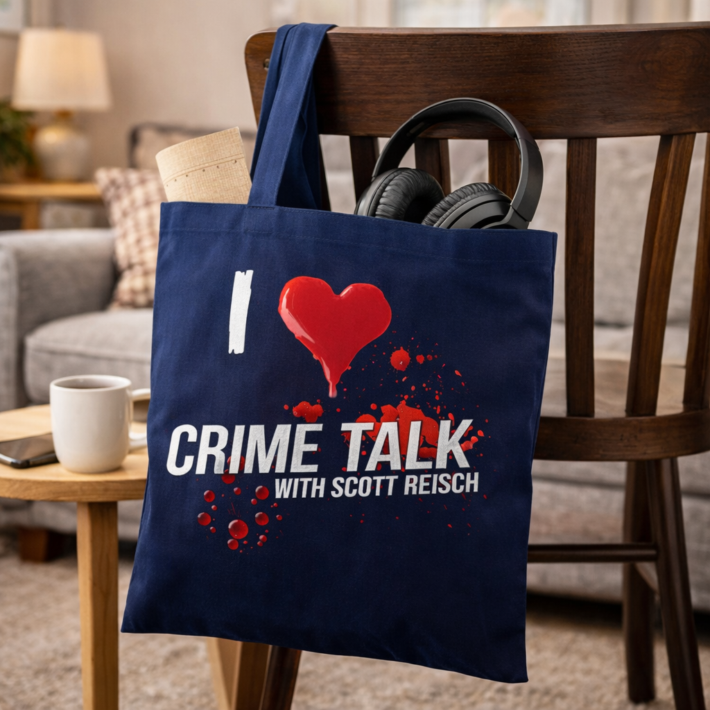 I ♥ Crime Talk” Tote Bag