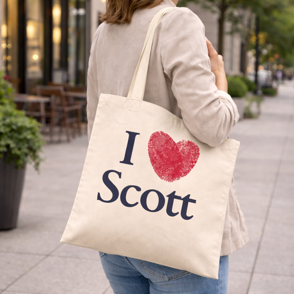 I ♥ Scott Tote Bag