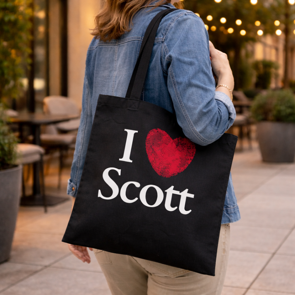 I ♥ Scott Tote Bag